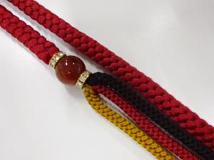 正絹　振袖用　手組帯締め